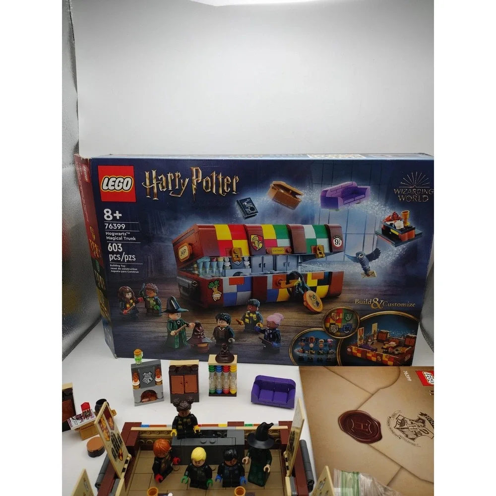 LEGO Harry Potter Hogwarts Magical Trunk 76399 603 pcs Retired Open Box Complete
